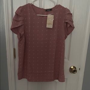 Fashion Bug Women's Pink Top